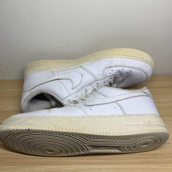 Nike Air Force 1 White Lows (Beaters) - Picture 5 of 8